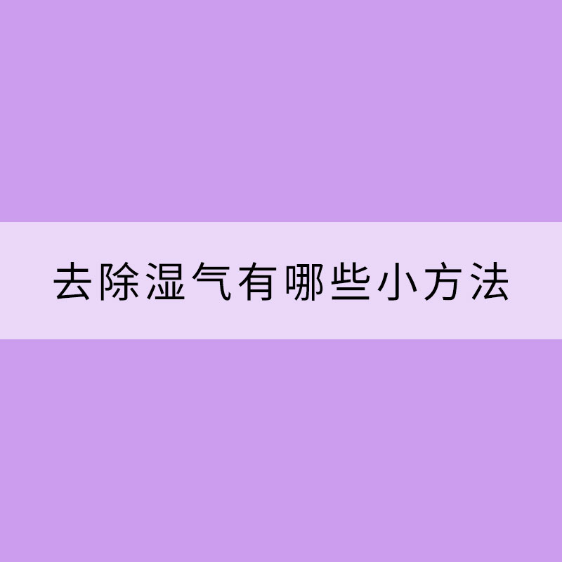去除濕氣有哪些小方法可以用 這8個實用！